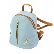 RUCSAC DIN PIELE NATURALĂ LORELLA ALBASTRU/ MARO Cod 9011
