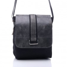  GEANTĂ PAOLO PERUZZI PIELE BĂRBAŢi GRI RETRO COD 1318