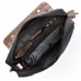Geantă umăr Paolo Peruzzi maro aventura piele naturală +  cordura COD 1407-B
