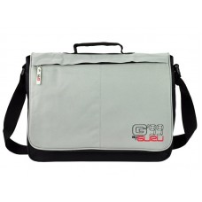 Geantă umăr bărbaţi Gregorio neagră / gri COD G99 COM009