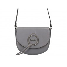 Geantă femei Patrizia Piu piele naturală gri COD 418-031 gr