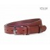 Curea din piele naturală maro  SOLIER  COD SB01
