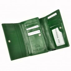 Portofel piele naturala Patrizia Piu FF-112 RFID VERDE
