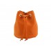 Rucsac piele naturală ILARIA ORANJ COD F9124
