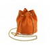 Rucsac piele naturală ILARIA ORANJ COD F9124