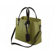 GEANTĂ DIN PIELE NATURALĂ VANESSA VERDE COD F7005