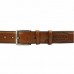 CUREA  PIELE NATURALĂ  PYRAMIDE 35 MM MARO DESCHIS COD F02435