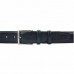 CUREA  PIELE NATURALĂ  PYRAMIDE 35 MM ALBASTRU ÎNCHIS COD F02435