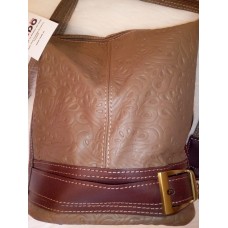 GEANTĂ - RUCSAC  PIELE NATURALĂ CATERINA  MARO ÎNCHIS / MARO COD  F300S