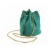 Rucsac piele naturală ILARIA TURCOAZ COD F9124