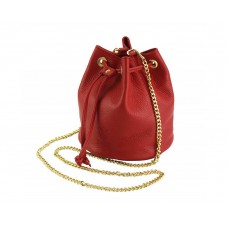 Rucsac piele naturală ILARIA ROŞU COD F9124