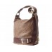 GEANTĂ - RUCSAC  PIELE NATURALĂ CATERINA CAPUCINO / MARO  COD  F300S