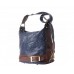 GEANTĂ - RUCSAC  PIELE NATURALĂ CATERINA ALBASTRU ÎNCHIS / MARO  COD  F300S