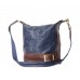 GEANTĂ - RUCSAC  PIELE NATURALĂ CATERINA ALBASTRU ÎNCHIS / MARO  COD  F300S