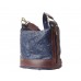 GEANTĂ - RUCSAC  PIELE NATURALĂ CATERINA ALBASTRU ÎNCHIS / MARO  COD  F300S