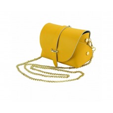 GEANTĂ MARTINA  MINI PIELE GALBENA COD F8054