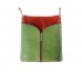 GEANTĂ  PIELE NATURALĂ "FLORENCE" CROSSBODY VERDE / MARO COD F203