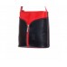 GEANTĂ  PIELE NATURALĂ "FLORENCE" CROSSBODY ROŞU / NEGRU COD F203