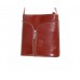 GEANTĂ  PIELE NATURALĂ "FLORENCE" CROSSBODY MARO COD F203