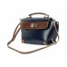 GEANTĂ  PIELE NATURALĂ DE MÂNĂ KENSINGTON COD F213 ALBASTRU ÎNCHIS / MARO