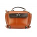 GEANTĂ  PIELE NATURALĂ DE MÂNĂ KENSINGTON COD F213 MARO DESCHIS / MARO îNCHIS