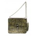 Geantă de umăr  Fiori cod 3933 negru/ auriu