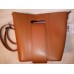 Geantă din piele naturală camel cod 5038 