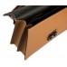 Geantă piele naturală în Piton imprimat cod 5585 camel