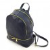 Rucsac piele naturală albastru COD vp533