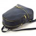 Rucsac piele naturală albastru COD vp533