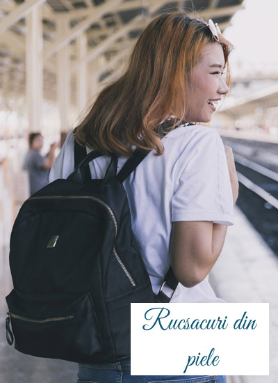 Rucsace din piele